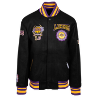 Black and yellow online lakers jacket