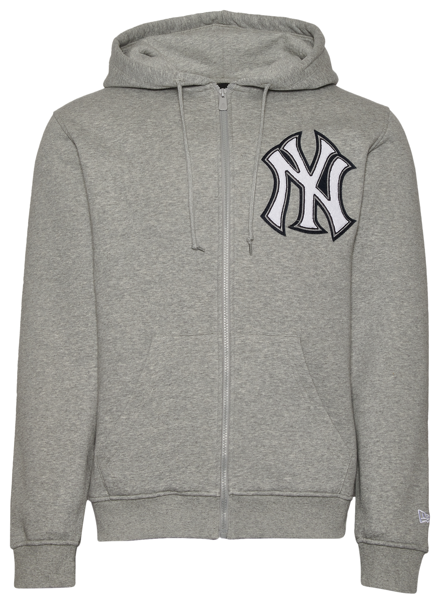 【US限定】NEW ERA MLB New York Yankees Panel Hoodie Gray New Era MLB New York Yankees Hoodie, gray : Amazon.de