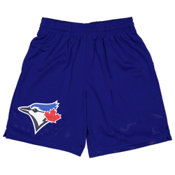 Men's - New Era Blue Jays Custom Shorts  - Blue/White