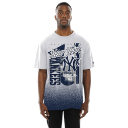 Men's - New Era Yankees T-Shirt  - Navy/White