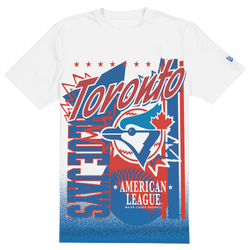 Men's - New Era Blue Jays T-Shirt  - White/Multi
