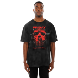 Men's - New Era Friday the 13th S/S T-Shirt  - Black/Red
