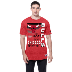 Men's - New Era Bulls Vintage T-Shirt  - Red/White