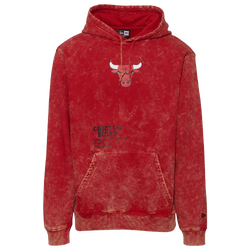 Pour hommes - New Era Chandail à capuchon Bulls Vintage - Red/White