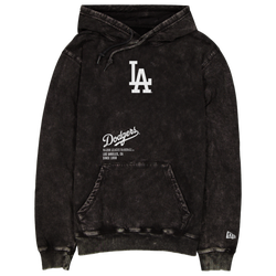Pour hommes - New Era Chandail à capuchon Dodgers Premium - Black/White