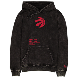 Men's - New Era Raptors Vintage Pullover Hoodie  - Black/Red