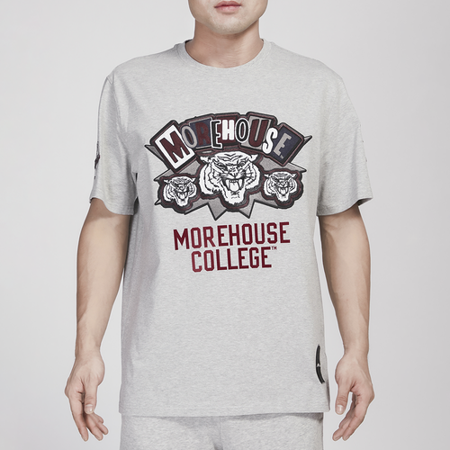 Pro Standard Mens  Morehouse College Homecoming T-shirt In Grey/grey