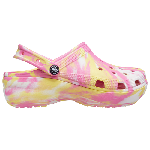 

Crocs Womens Crocs Classic Platform - Womens Shoes Pink/Multi Size 6.0