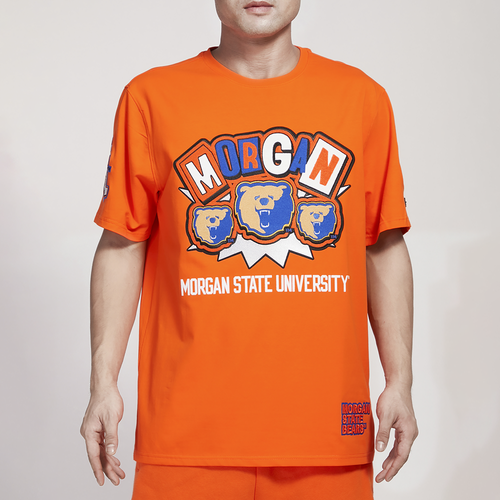 

Pro Standard Mens Pro Standard Morgan State Homecoming T-Shirt - Mens Orange/Orange Size L