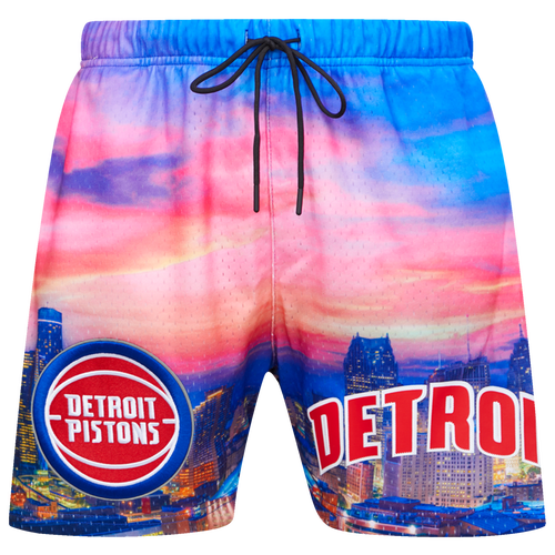 

Pro Standard Mens Pro Standard Tigers City Scape Mesh Shorts - Mens Multi/Multi Size S