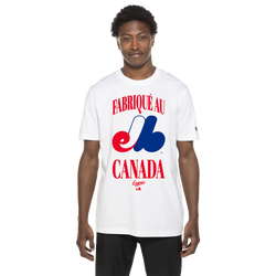 Men's - New Era Montreal MLB Made In Canada T-Shirt  - White/Red/Blue