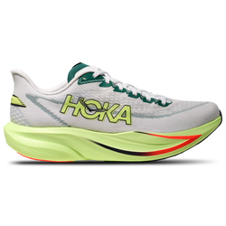 Men's - HOKA Mach 7 - Grey/Red/Neon Yuzu