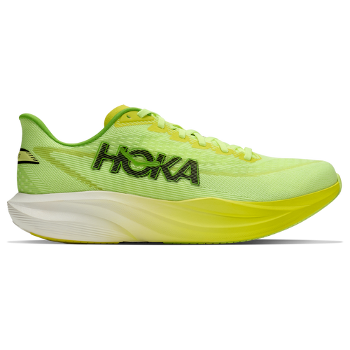 Mens HOKA Mach 7 - Running Shoes - Citrus / Neon Yuzu