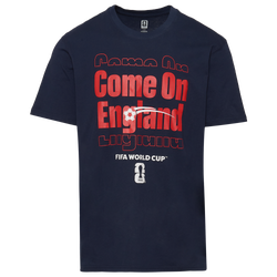 Pour hommes - Outerstuff T-shirt Come On England - Bleu marine/Rouge