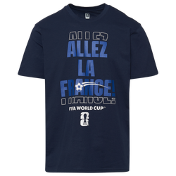 Pour hommes - Outerstuff T-shirt Allez France - Bleu marine/Blanc