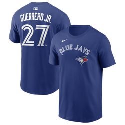 Men's - Nike Blue Jays Name & Number T-Shirt  - Blue