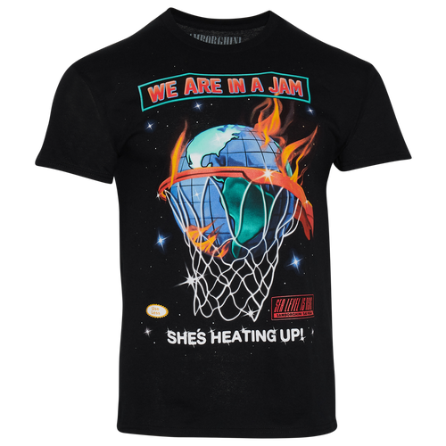 

Jam Mens Jam In A Jam Basketball T-Shirt - Mens Black/Black Size L