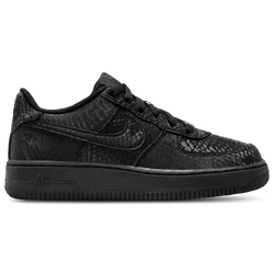Boys' Grade School - Nike Air Force 1  - Black/Black/Black