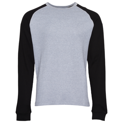 CSG Men's Raglan Thermal - Size M - Black/Gray