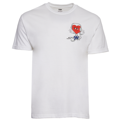 MENS - LCKR The Beat Goes On T-Shirt - White