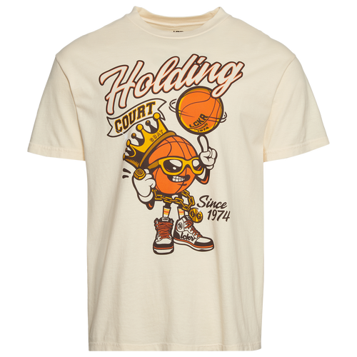 MENS - LCKR Holding Court T-Shirt - Tan