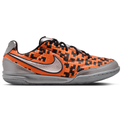 Boys' Grade School - Nike Tempo JR IC x Lego  - Metallic Silver/White/Safety Orange