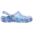 Crocs Classic Marbled Clogs - Women's White/Blue/Purple