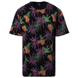 Pour hommes - LCKR T-shirt Mosswood de base - Palmiers de plage/Noir