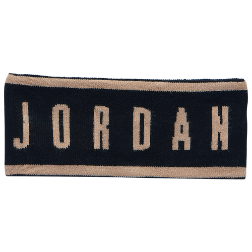 

Jordan Kids Jordan Reversible Winter Headband - Youth Black/Beige Size One Size