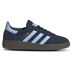 Boys' Grade School - adidas Originals Handball Spezial   - Clear Sky/Gum/Collegiate Navy