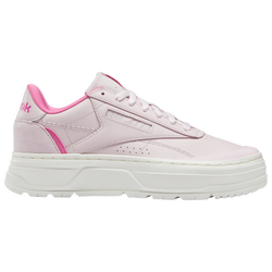 Women's - Reebok Club C Double Geo - Pink/White