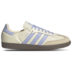 Women's - adidas Originals Samba OG  - Cream/Violet Tone