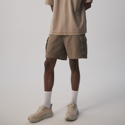 Men's - LCKR Based French Terry Cargo Shorts - Brown