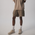 LCKR Based French Terry Cargo Shorts - Men's Brown