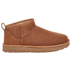 Women's - UGG Classic Ultra Mini  - Chestnut/Chestnut