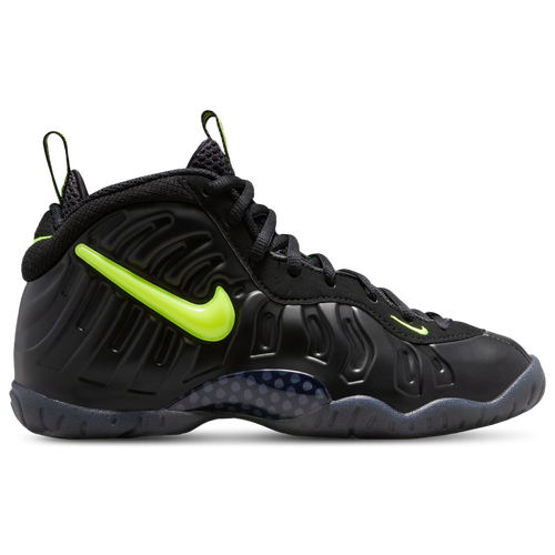 Nike Little Posite Pro - Nike Black/Voltage Yellow