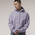 LCKR Chandail à capuchon en molleton Based - Pour hommes Violet Frost