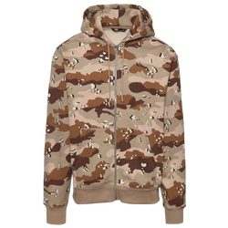 Pour hommes - LCKR Chandail à capuchon en molleton avec glissière complète Phader - Camo/Sand Dune