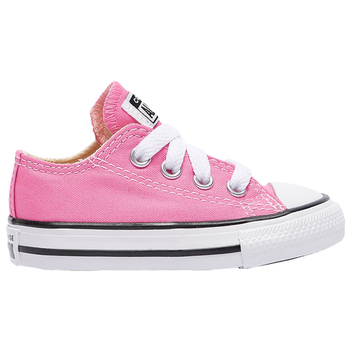 

Converse Girls Converse All Star Low Top - Girls' Toddler Basketball Shoes Pink/Pink Size 5.0