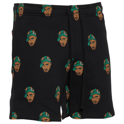 

Cross Colours Mens Cross Colours 2Pac AOP Shorts - Mens Black/Multi Color Size XL