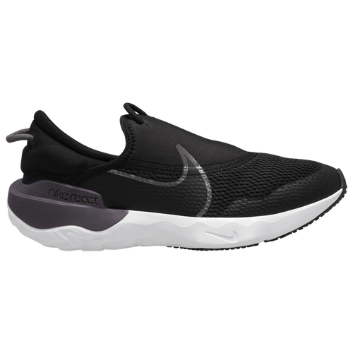 

Boys Nike Nike React Flow - Boys' Grade School Running Shoe Black/Grey Size 06.0