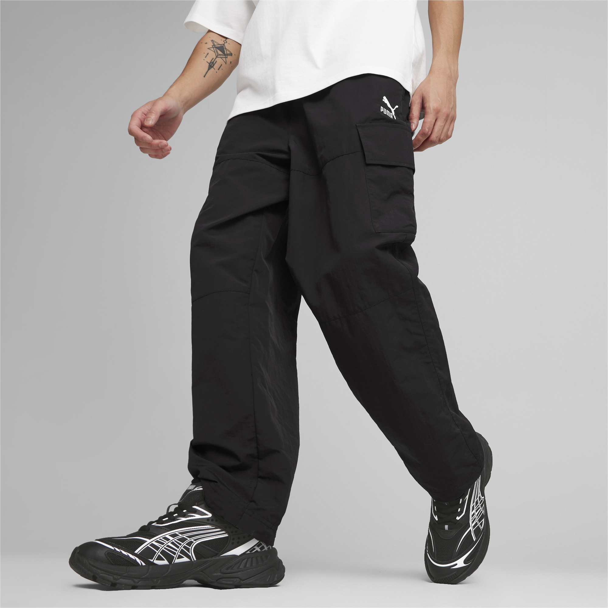 Puma Classics Men s Cargo Pants Black M