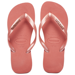 Women's - Havaianas Top Logo Metallic - Canyon Clay Coral
