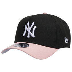 Adult - New Era Yankees 9Forty A-Frame Cap  - Black/Pink