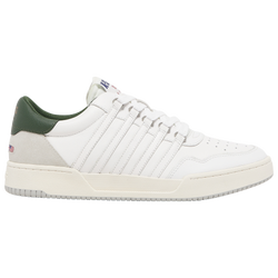 Men's - K-Swiss Lawn Court  - White/Green