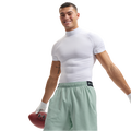 Under Armour HeatGear Mock T-Shirt - Under Armour White