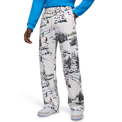Men's - Jordan Brooklyn Holiday Pants AOP  - Sail/Sail