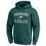 Fanatics Eagles Victory Arch Pullover Hoodie - Men's Midnight Green