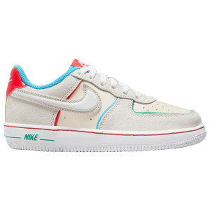 Neon green air sale force 1 grade school