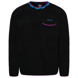 Men's - Columbia Wapitoo Fleece Pullover - Black/Purple